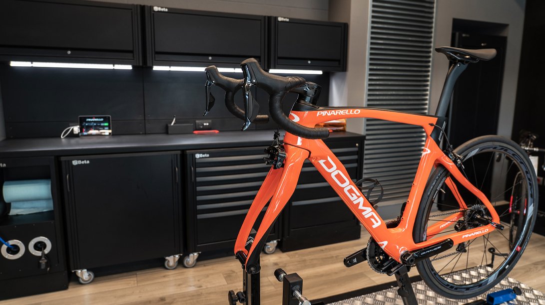 Mobili da officina e armadi da officina di 3D Beta progettati per le moderne officine professionali di biciclette