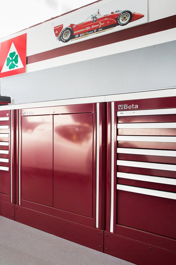 Mobili da officina con maniglie eleganti armadi da officina di 3D Beta mobili da officina personalizzati per garage