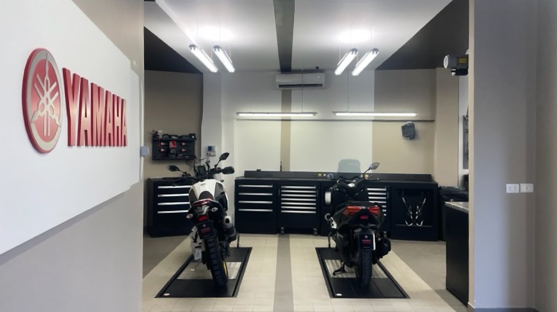 Mobili da officina di 3D Beta con eleganti armadietti che organizzano gli attrezzi e moderne soluzioni di archiviazione